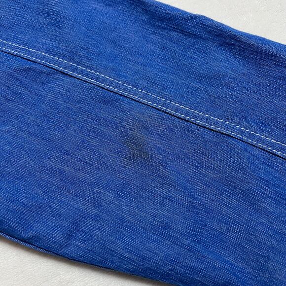 Denim&Co. Button Up Jean Jacket Size Medium Stretch Casual Western Rodeo - Picture 10 of 10